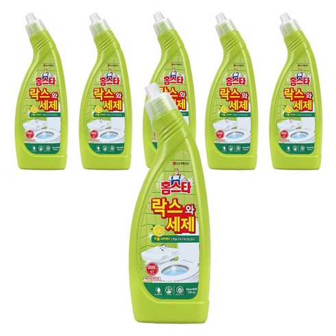 홈스타락스와세제 - 홈스타 락스와세제 허벌시트러스, 750ml, 6개