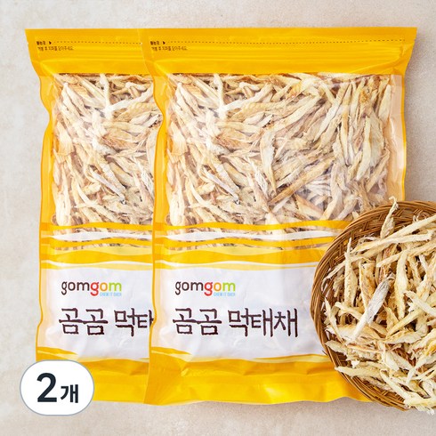 대용량먹태 - 곰곰 먹태채, 400g, 2개