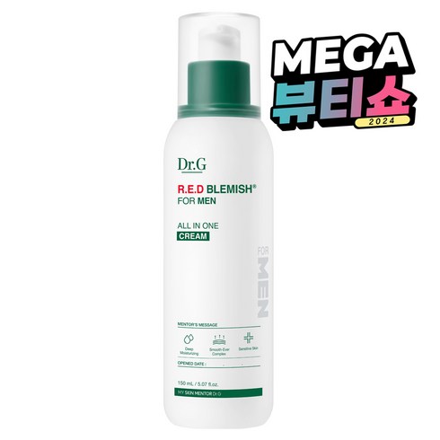 토리든올인원 - 닥터지 레드 블레미쉬 포 맨 올인원 크림, 150ml, 1개