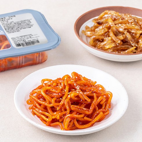 쥐포반찬 - 맛다린 진미채 120g + 쥐포채간장조림 150g 밑반찬 2종 세트, 1세트