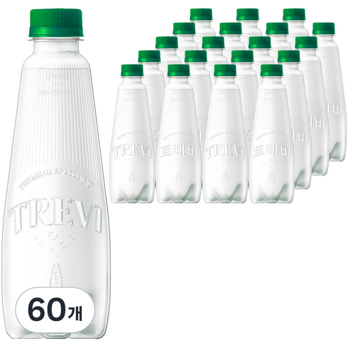 트레비 플레인 ECO 탄산수, 60개, 350ml