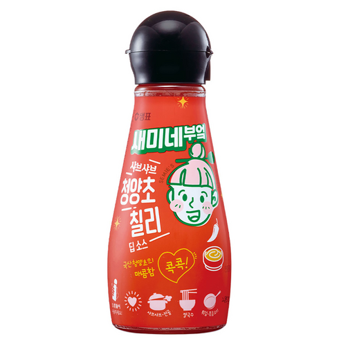 새미네부엌 샤브샤브 청양초 칠리 딥소스, 285g, 1개