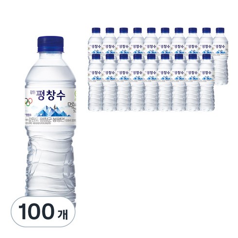 해태htb 강원평창수 생수, 500ml, 100개