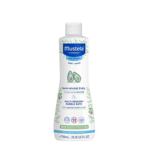 무스텔라 멀티 센서리 버블 배스, 750ml, 1개