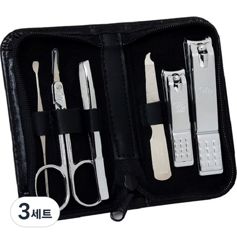 쓰리세븐 손톱깎이세트 TS-460SC, 3세트