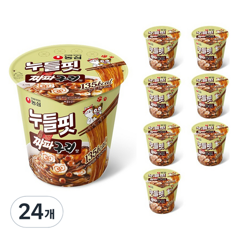 누들핏짜파구리 - 누들핏 짜파구리맛 41.5g, 24개