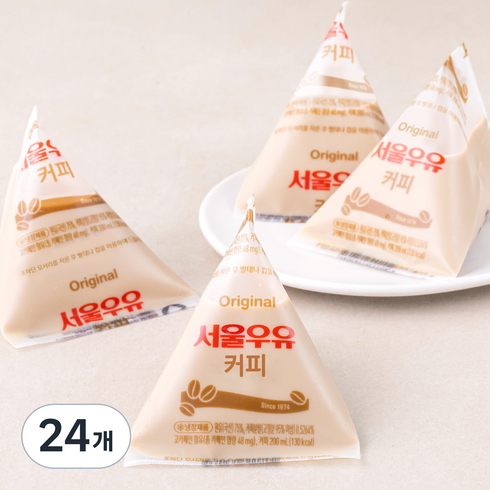서울우유 커피 4입, 200ml, 24개