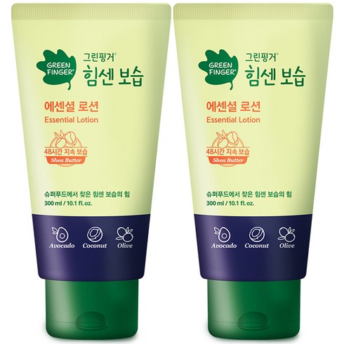 그린핑거 유아용 힘센보습 에센셜 로션, 300ml, 2개