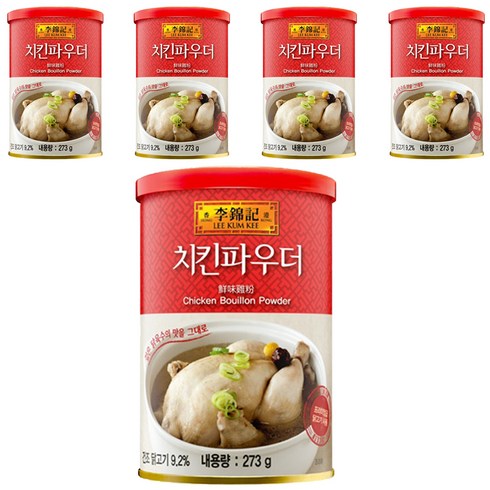 이금기 치킨 파우더, 5개, 273g