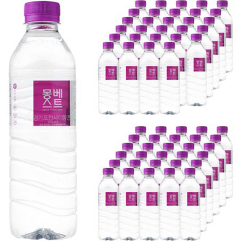 몽베스트 생수, 500ml, 60개