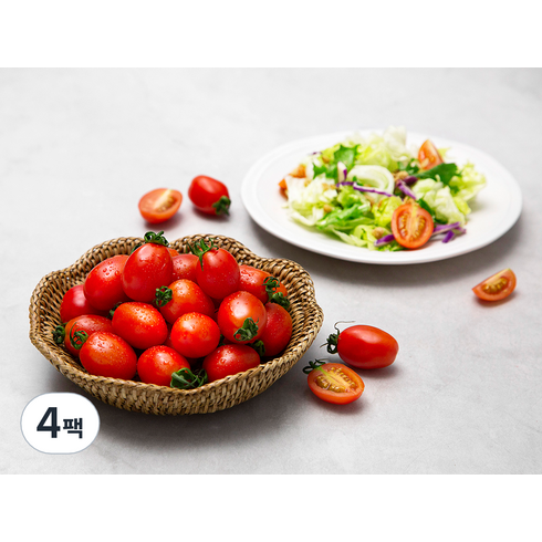 곰곰 대추방울토마토, 750g, 4팩