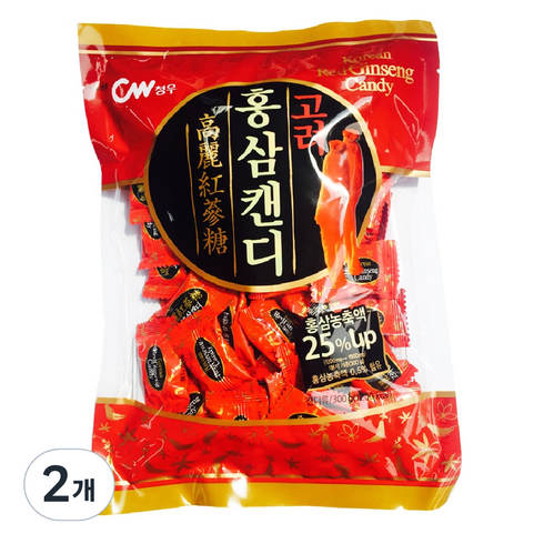 청우식품 고려홍삼캔디, 300g, 2개