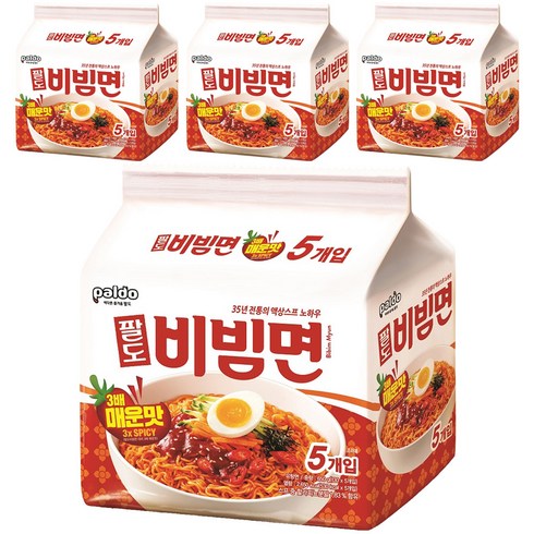 팔도 비빔면 매운맛, 20개