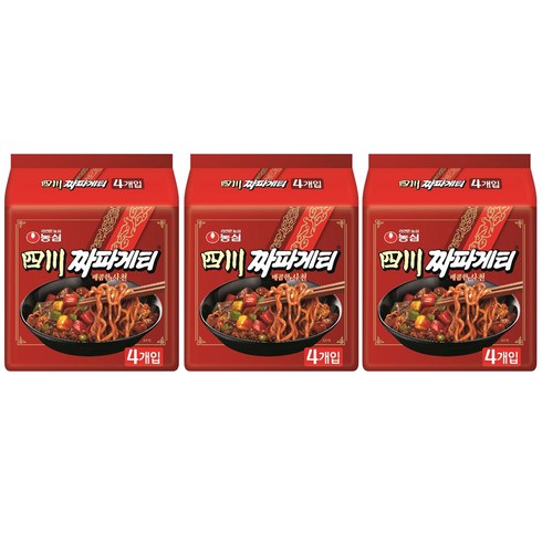 사천짜파게티 - 농심 사천 짜파게티 137g, 12개