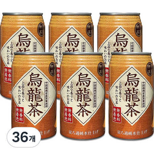 토미나가 고베 사보 우롱차 캔, 340ml, 36개