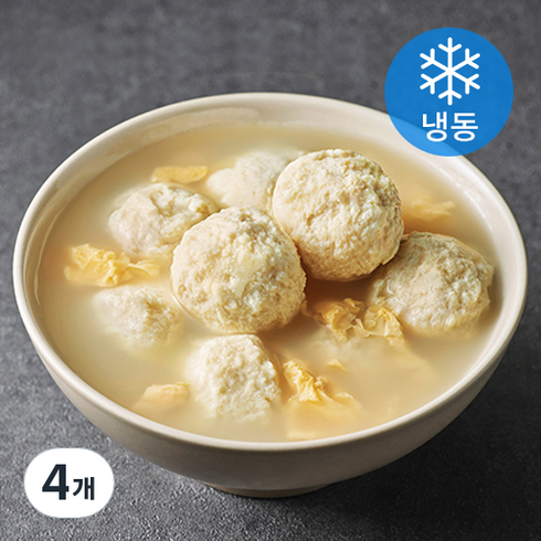 하림펫푸드 더리얼 레시피 완자탕 강아지간식 (냉동), 닭가슴살맛, 4개