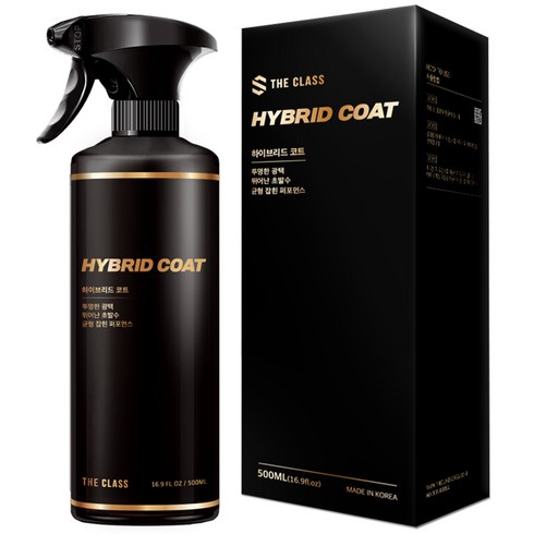 유리막코팅제 - 더클래스 하이브리드코트 유리막코팅제, 500ml, 1개