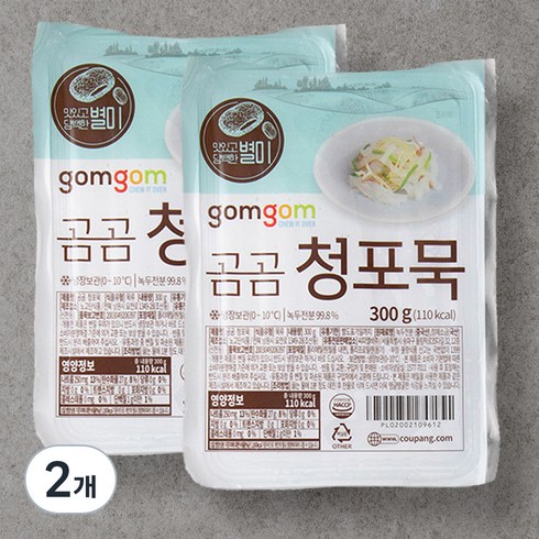 곰곰 청포묵, 300g, 2개입