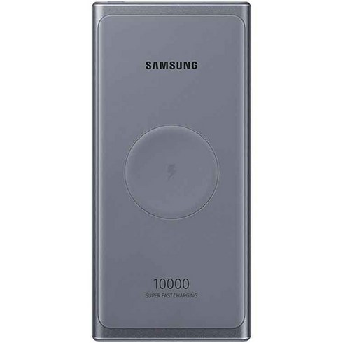 삼성무선충전기 - 삼성전자 25W 유무선 PD 배터리팩 10000mAh C타입, EB-U3300, 다크 그레이