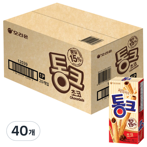 오리온 통크, 45g, 40개