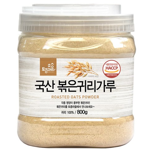 볶은귀리가루 - 토종마을 볶은 귀리가루, 800g, 1개