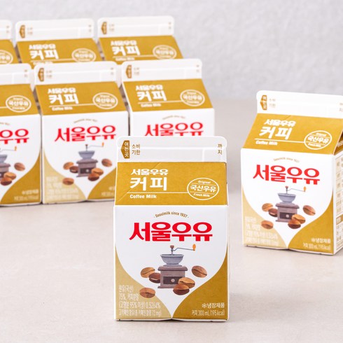 서울우유 커피, 300ml, 8개
