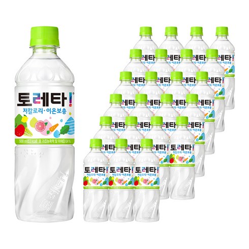 토레타 - 토레타 이온음료, 500ml, 24개