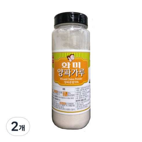 화미 양파가루, 400g, 2개