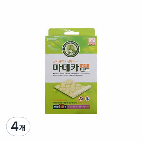 동국제약 마데카 습윤밴드 스팟형 69p, 4개