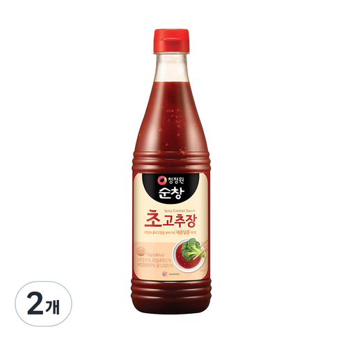초장 - 청정원순창 초고추장, 1kg, 2개