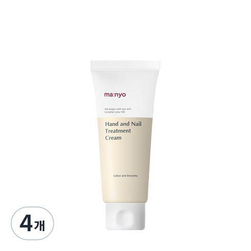 마녀공장 핸드 앤 네일 트리트먼트 크림, 60ml, 4개