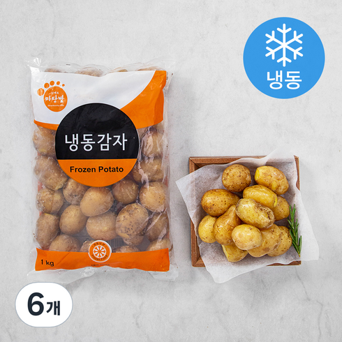 알감자 - 마당발 냉동 알감자 (냉동), 1kg, 6개