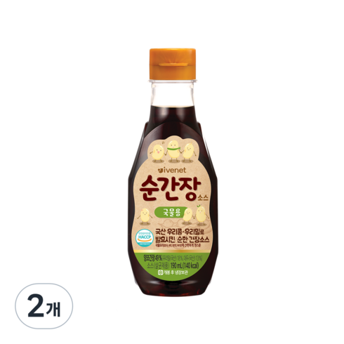 아기간장 - 아이배냇 순 간장소스 국물용 190ml, 2개