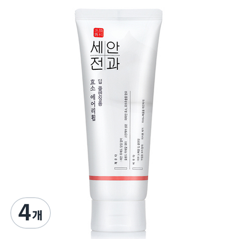 세안전과 효소 에어리휩 딥클렌징 폼, 150ml, 4개