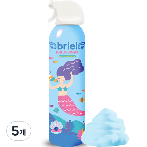 디보트브리엘 블루 언더더씨 버블 클렌저 블루베리향, 200ml, 5개