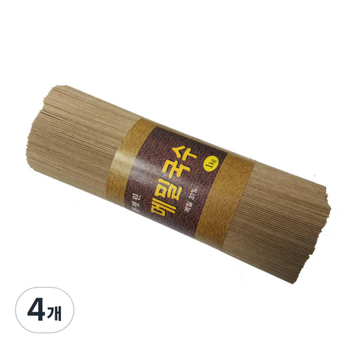 2023년 가성비 최고 메밀국수 - 봉평원 메밀국수, 1kg, 4개