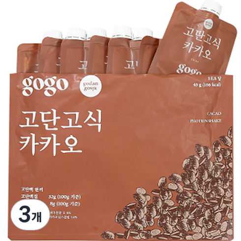 고단고식 - 고단고식 카카오 7p, 315g, 3개