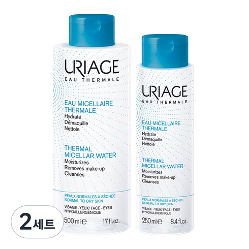 유리아쥬클렌징워터 - 유리아쥬 미셀라 클렌징 워터 500ml + 250ml 세트, 2세트