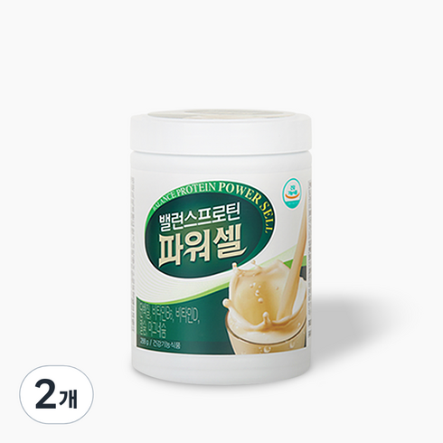 밸런스프로틴 파워셀 단백질 파우더, 2개, 288g