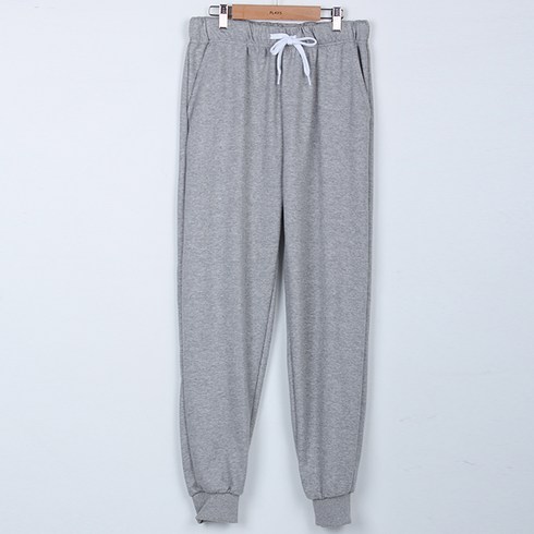 플레이즈 남성용 스트링조절 시보리 조거팬츠