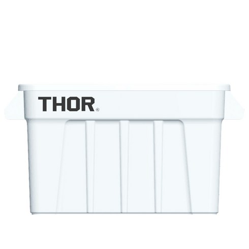 트러스트 THOR 다용도 토트 박스 75L + 덮개, WHITE, 1세트