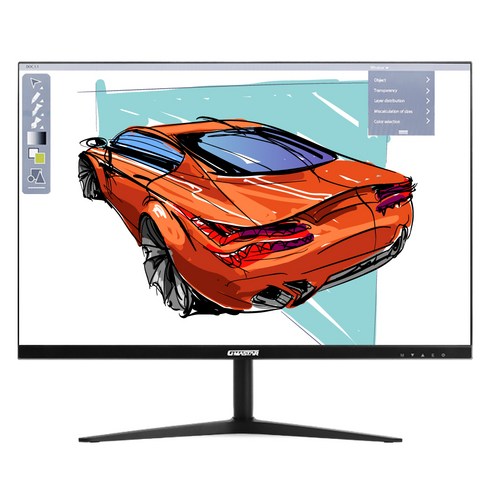 지마스타 61cm FHD IPS Adobe RGB 리얼 75Hz 전문가용 모니터, JE242L6711(일반)