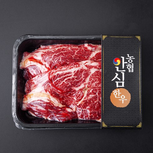 한우 - 농협안심한우 1등급 등심 구이용 (냉장), 600g, 1개