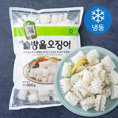 솔방울 오징어 (냉동), 900g, 1개