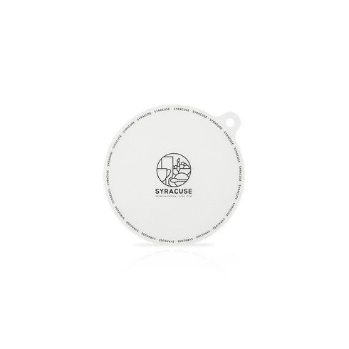 시라쿠스 인덕션 보호매트 원형 소 200mm, 그레이(심벌), 1개