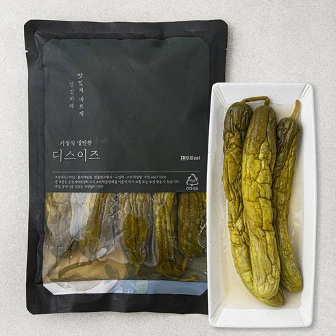 디스이즈 아삭 통오이지, 1kg, 1개