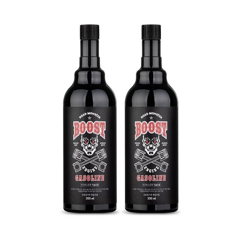로드몬스터 가솔린용 엔진부스트팩 300ml, 2개, 가솔린/휘발유