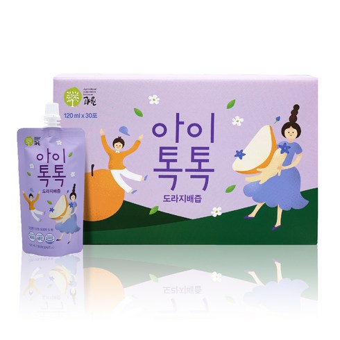 아이톡톡 도라지배즙 스파우트 30p, 1개, 3600ml