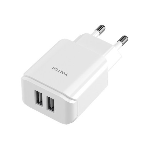요이치 USB 2포트 아답터 유선멀티충전기 듀크 2세대, 1개