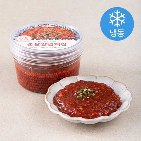 순살양념게장 - 연안식당 순살 양념게장 (냉동), 150g, 1개